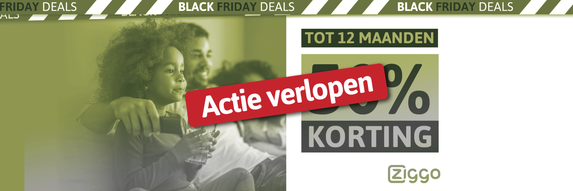 Black Friday Ziggo Sprinters 12 maanden 50 korting